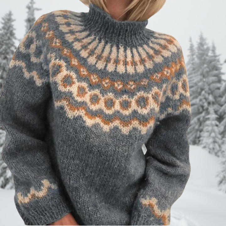 Livia™ | Sweater med høj hals