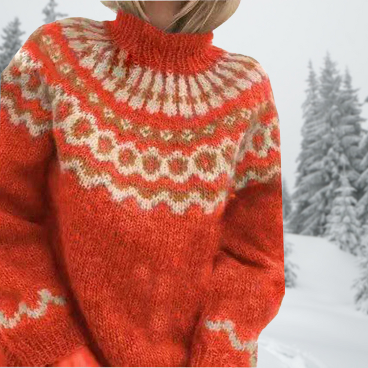 Livia™ | Sweater med høj hals