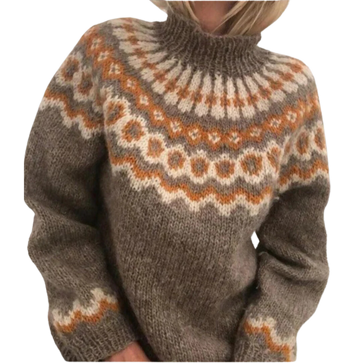 Livia™ | Sweater med høj hals