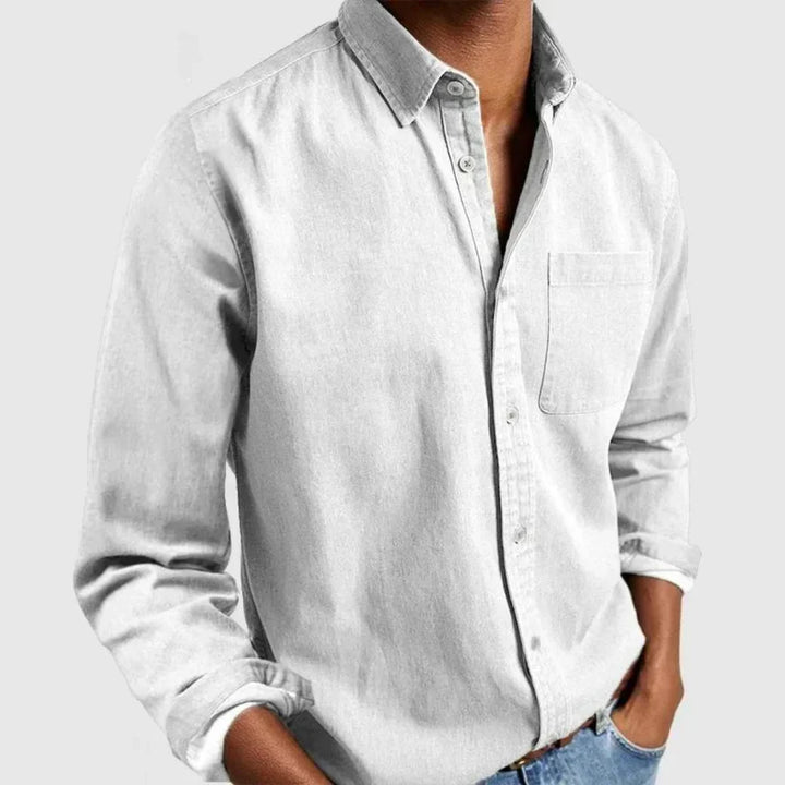 LENNARD | ELEGANTES HEMD MIT BRUSTTASCHE